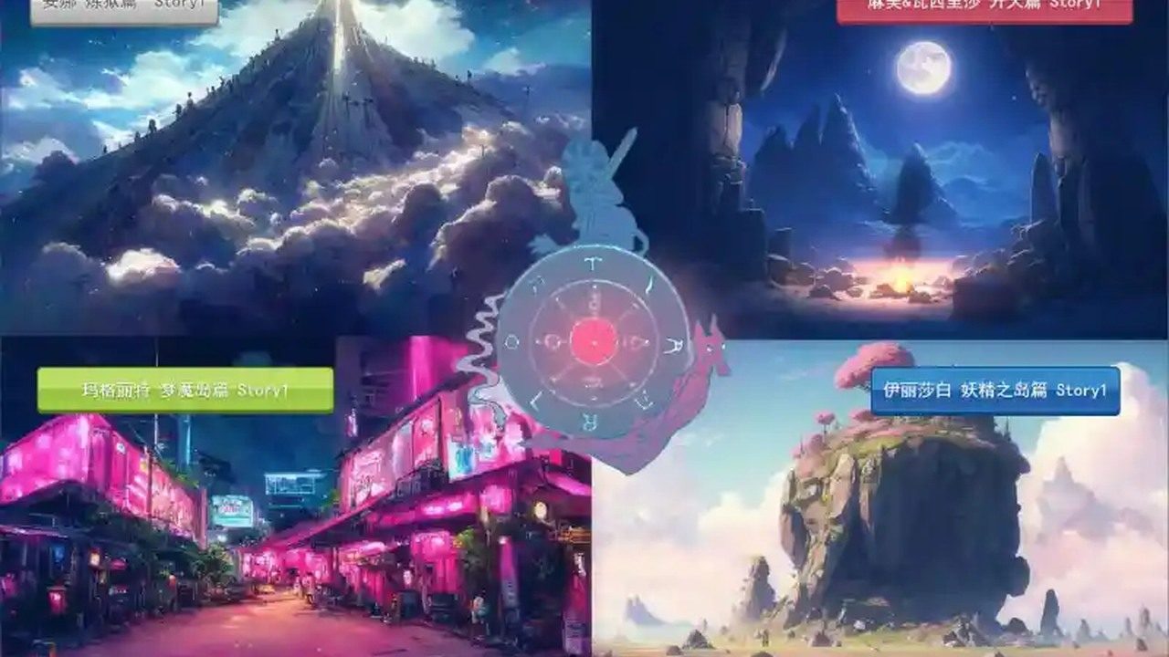 魔女骑士安娜 角色事件 场景图